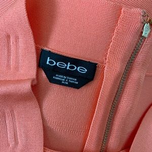 bebe Skirts - Bebe Coral mini bandage skirt M bebe Skirts - Bebe Coral mini bandage skirt M